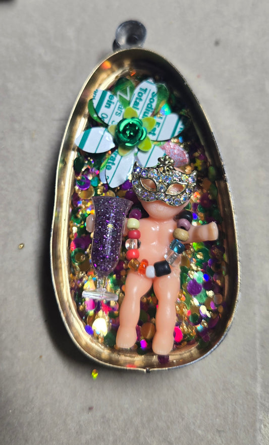 Bad Baby / Fancy Drank with Mask & Float Flower