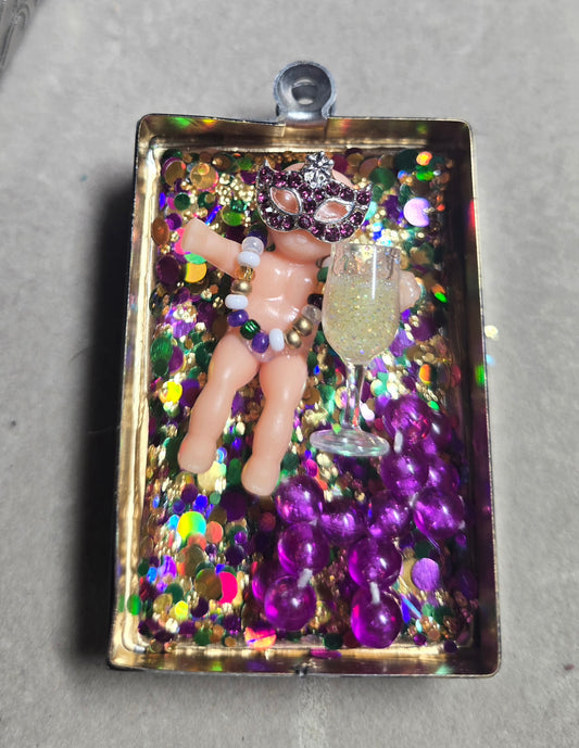 Bad Baby / Fancy Drank, Mask & Bead Dog